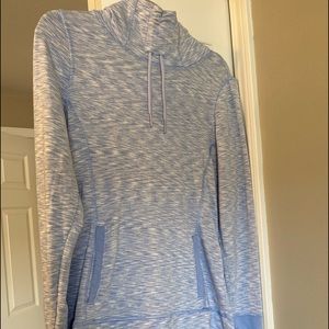 Light blue spandex pullover
